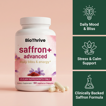 Saffron Extract – 88.5mg Triple-Strength Capsules