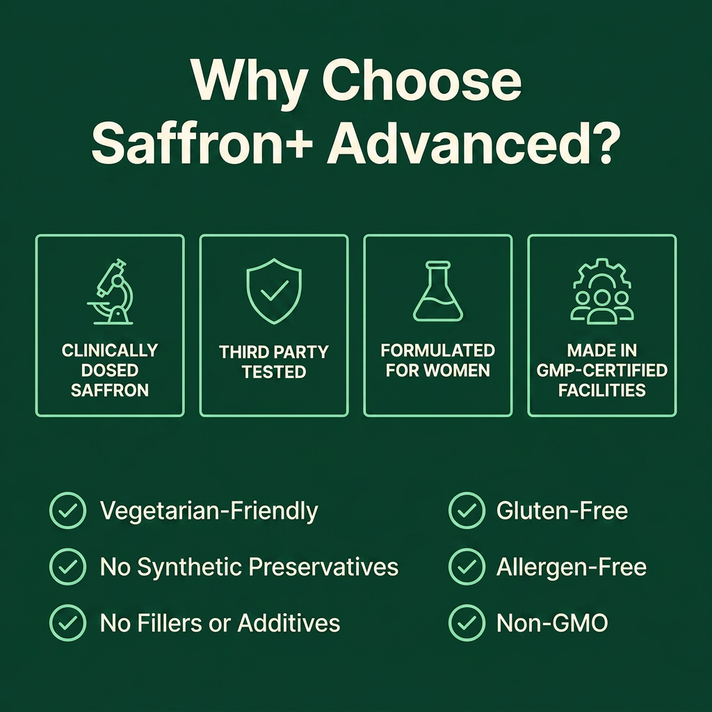 Saffron Extract – 88.5mg Triple-Strength Capsules