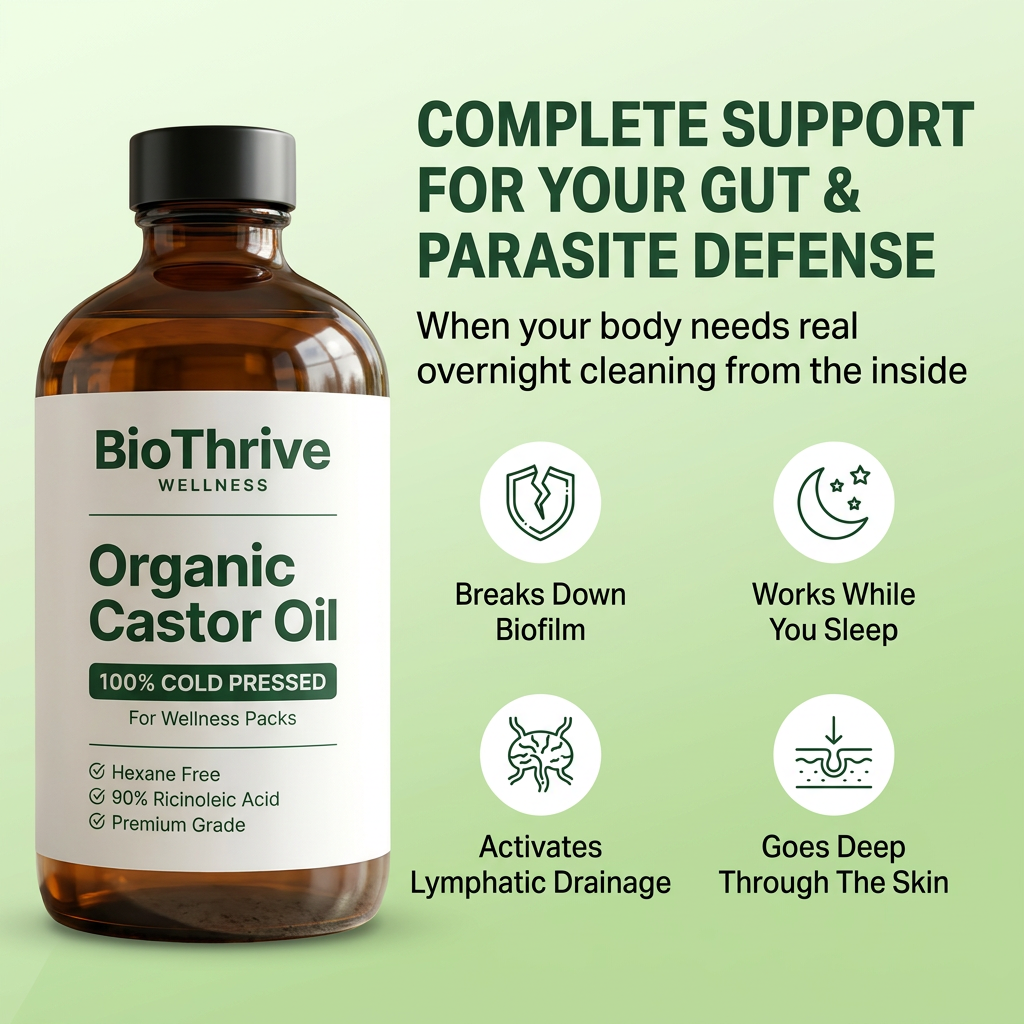 Organic Castor Oil Detox